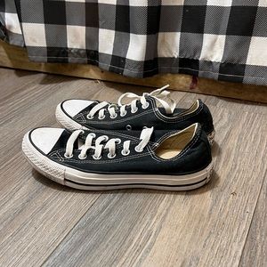 converse, black, size 7